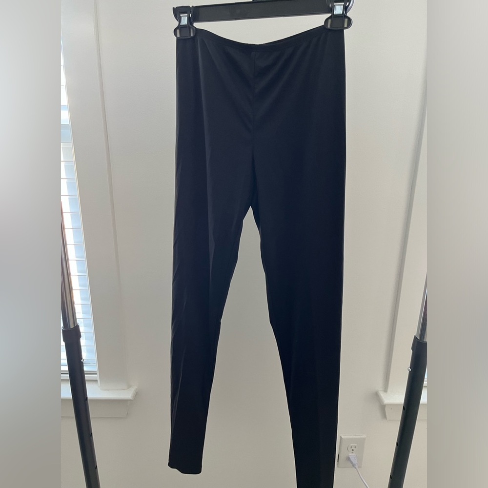 Never worn Cuddl Duds black leggings, size XS
